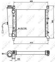 fiat Radiateur