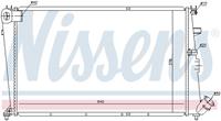 Radiateur NISSENS 61233