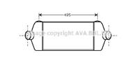 Ladeluftkühler AVA FDA4406