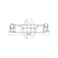Diederichs Ladeluftkühler  DCA1127
