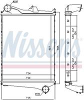 Nissens Ladeluftkühler  97006