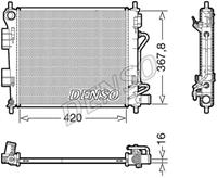 Denso Kühler, Motorkühlung  DRM41018