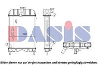 AKS Dasis Kühler, Motorkühlung  450004N