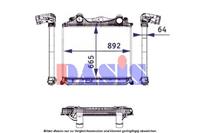 AKS Dasis Ladeluftkühler  267015N