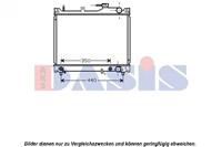 AKS Dasis Kühler, Motorkühlung  320041N