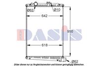 AKS Dasis Kühler, Motorkühlung  290005S