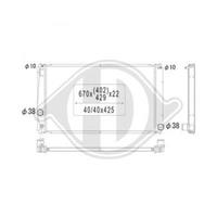 Diederichs Kühler, Motorkühlung  DCM3291
