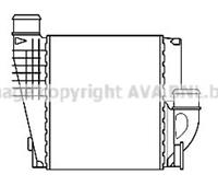 Ava Quality Cooling Intercooler, inlaatluchtkoeler PEA4385