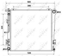 hyundai Radiateur 53163