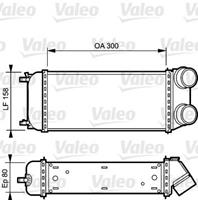 Valeo Ladeluftkühler  818822