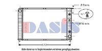 AKS Dasis Kühler, Motorkühlung  220320N