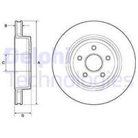 Delphi Bremsscheibe Vorderachse  BG9170C