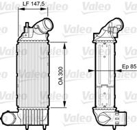 Valeo Ladeluftkühler  818895