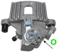 Textar Bremssattel Hinterachse rechts  38135300