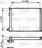 Valeo Kühler, Motorkühlung  730548