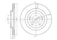 Metelli Bremsscheibe Vorderachse  23-1099