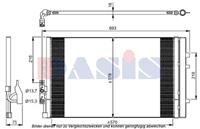 AKS Dasis Kondensator, Klimaanlage  052026N