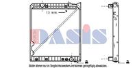 AKS Dasis Kühler, Motorkühlung  134300N