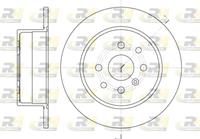 Bremsscheibe Hinterachse Roadhouse 6454.00