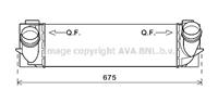 Ava Quality Cooling Intercooler, inlaatluchtkoeler BW4463