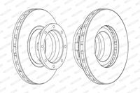 Ferodo Bremsscheibe  FCR187A