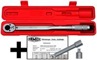 FAMEX Drehmomentschlüssel »10886-3N« (mit Spezial-Einsätzen für Radschrauben), 30-210 Nm, mit Kalibrierschein