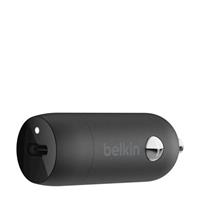 Belkin 20W PD CAR CHARG USB-C 20W PD autolader(Zwart)