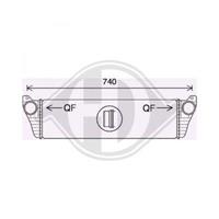 Diederichs Ladeluftkühler  DCA1155