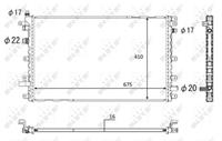 NRF Radiateur 58569