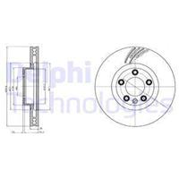 Remschijf DELPHI BG9100C, 1 deel