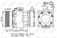 citroen Compressor, airconditioning 32266