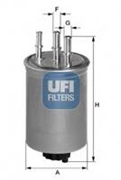 UFI Kraftstofffilter  24.116.00