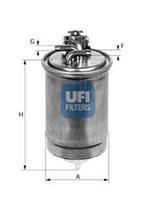 UFI Kraftstofffilter  24.418.00