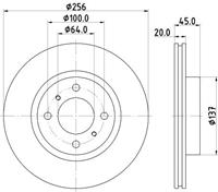 mitsubishi Brake Disc 8dd