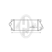 Diederichs Ladeluftkühler  DCA1101