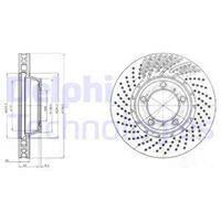 Delphi Bremsscheibe Vorderachse rechts  BG9095C