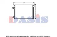 AKS Dasis Kondensator, Klimaanlage  152037N