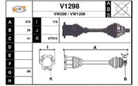 SNRA Antriebswelle - V1298