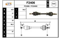 SNRA Antriebswelle - F2406