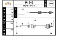 SNRA Antriebswelle - P1249