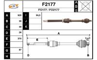 SNRA Antriebswelle - F2177