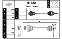 SNRA Antriebswelle - R1420