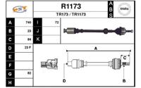 SNRA Antriebswelle - R1173