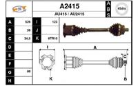 SNRA Antriebswelle - A2415