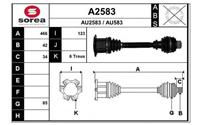 SNRA Antriebswelle - A2583