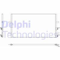 Condensor, airconditioning DELPHI TSP0225640