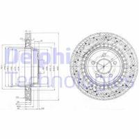 Bremsscheibe Hinterachse Delphi BG3917