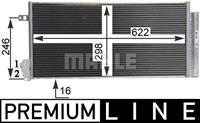 Mahle Original Kondensator, Klimaanlage  AC 634 000P