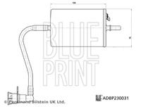 Blue Print Kraftstofffilter  ADBP230031