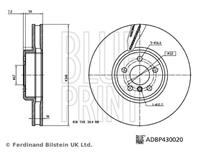 bmw Remschijf ADBP430020